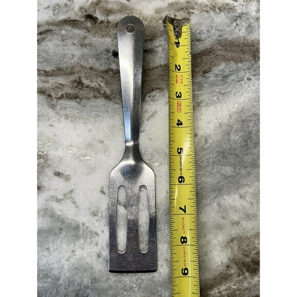 Vintage ACE Servespoon /Slotted Serving Spatula Stainless 9 Inch - Picture 4 of 5